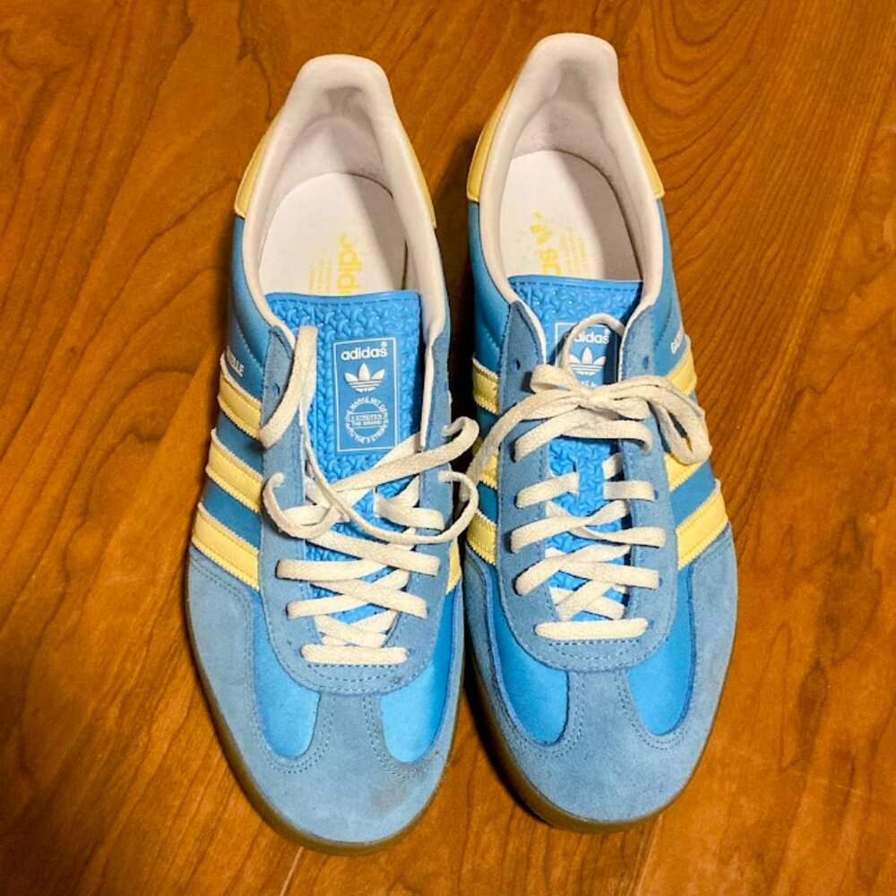 Adidas Gazelle Indoor ‘Blue Burst Yellow’ (men’s 12) *brand new*